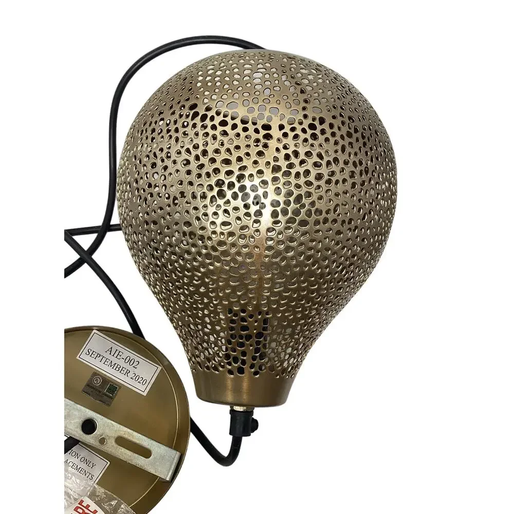 Surya Adelaide Gold Modern Contemporary‎ Globe Mini Pendant Light